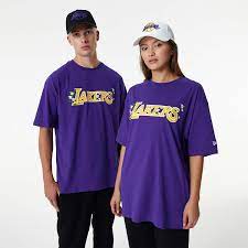 Camiseta nba de Johnson Lakers Blanco